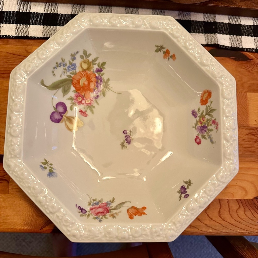 Vintage Rosenthal Octagonal serving bowl